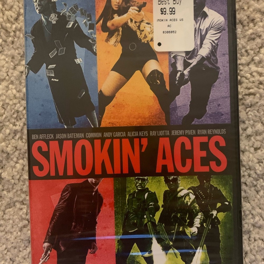 Smokin' Aces Action DVD-NWT-never opened